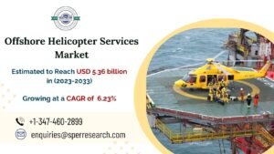 Read more about the article Offshore Helicopter Services Market Revenue, Growth, Trends, Demand, CAGR Status, Competitive Analysis, Challenges and Future Outlook 2033: SPER Market Research