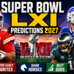 Super Bowl LXI predictions 2027 favorites