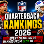 NFL quarterback rankings top 10 2026