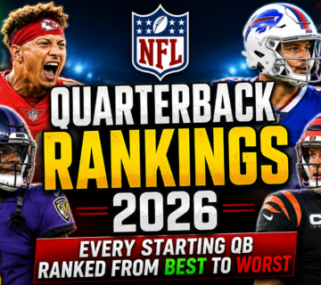 NFL quarterback rankings top 10 2026