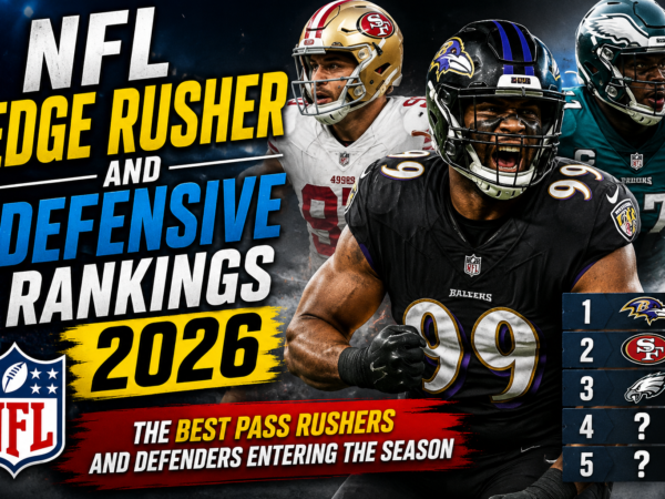 best NFL pass rushers and defenders 2026