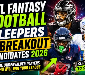 NFL fantasy sleepers 2026 best late round picks