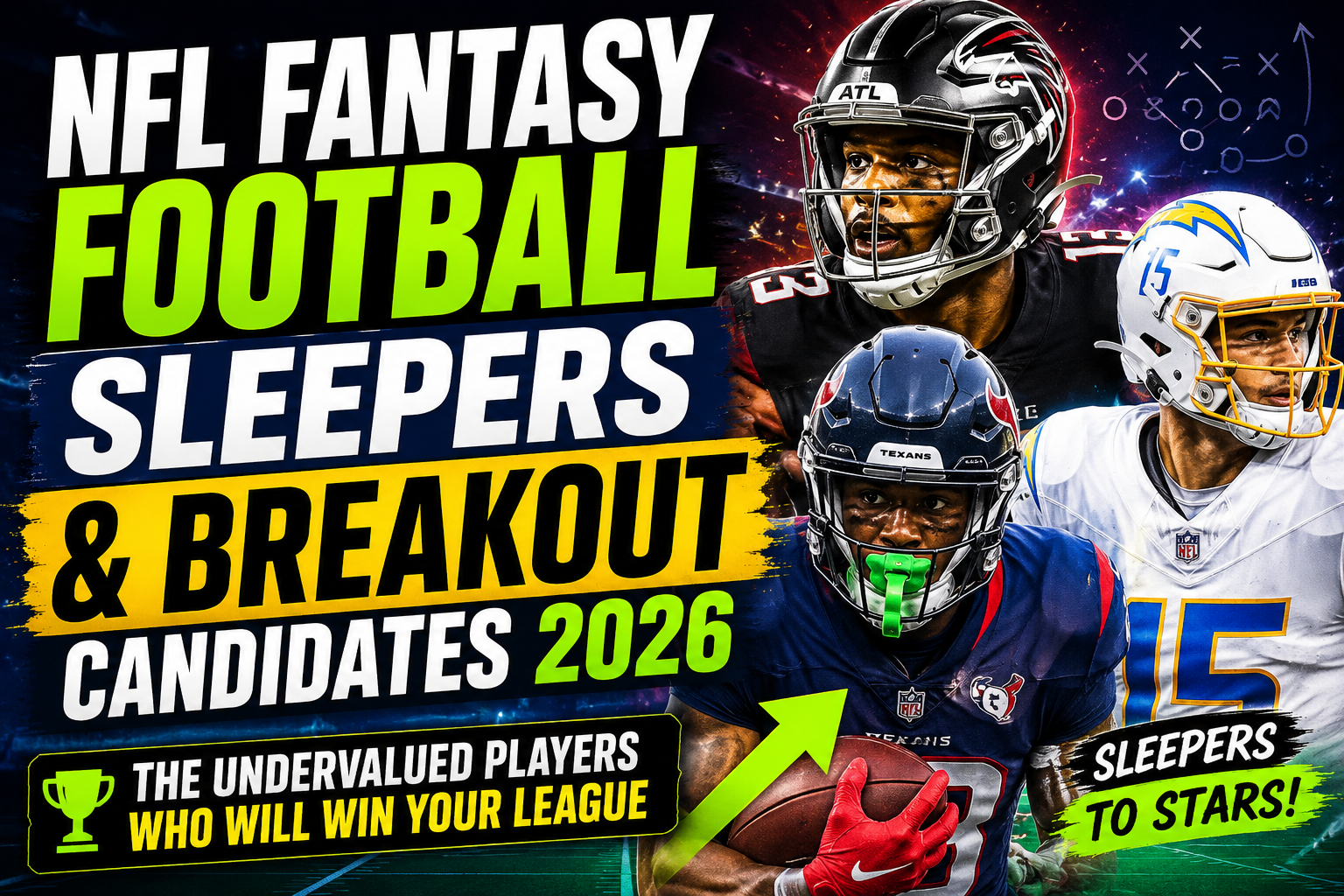 NFL fantasy sleepers 2026 best late round picks