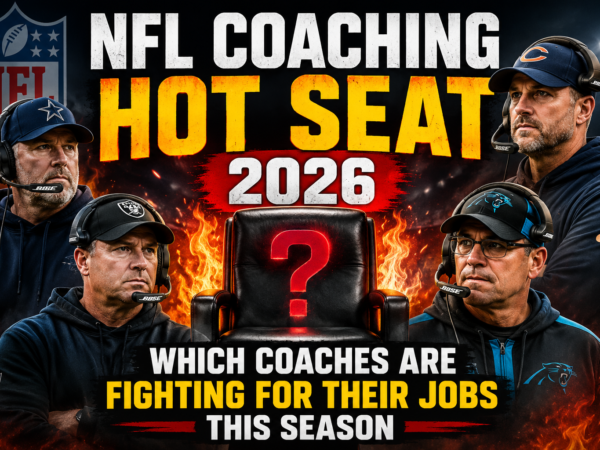 NFL coaches on hot seat 2026