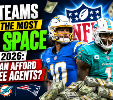 NFL Teams With the Most Cap Space in 2026