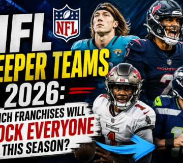 NFL sleeper teams 2026 season