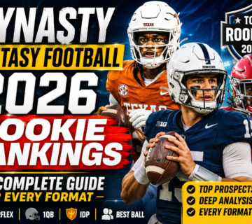 Dynasty fantasy football rookie rankings 2026