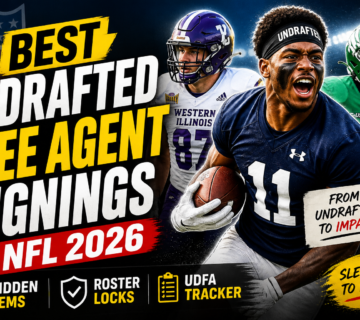 Best undrafted free agents 2026 NFL