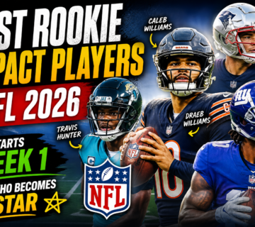 Which rookies will start Week 1 2026