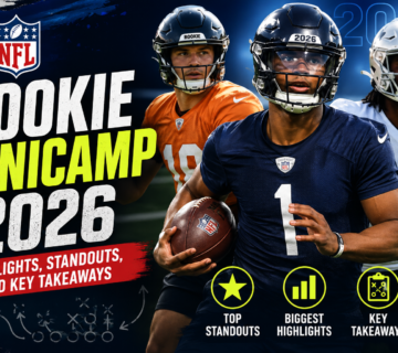 NFL rookie minicamp 2026 highlights