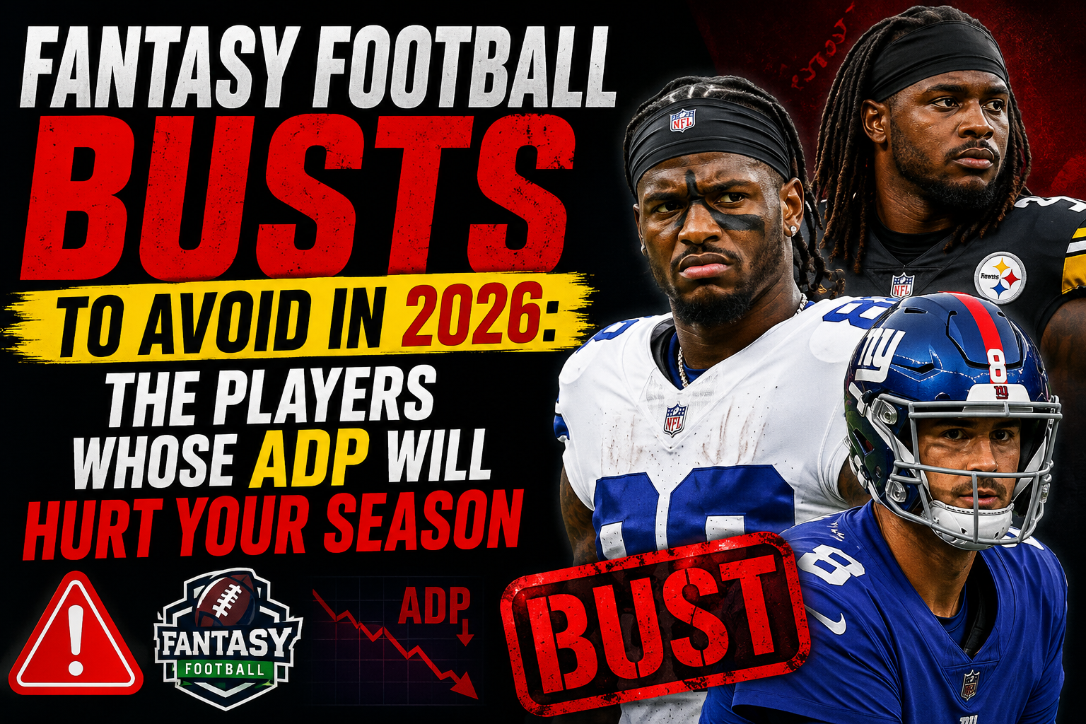 Fantasy football busts to avoid 2026