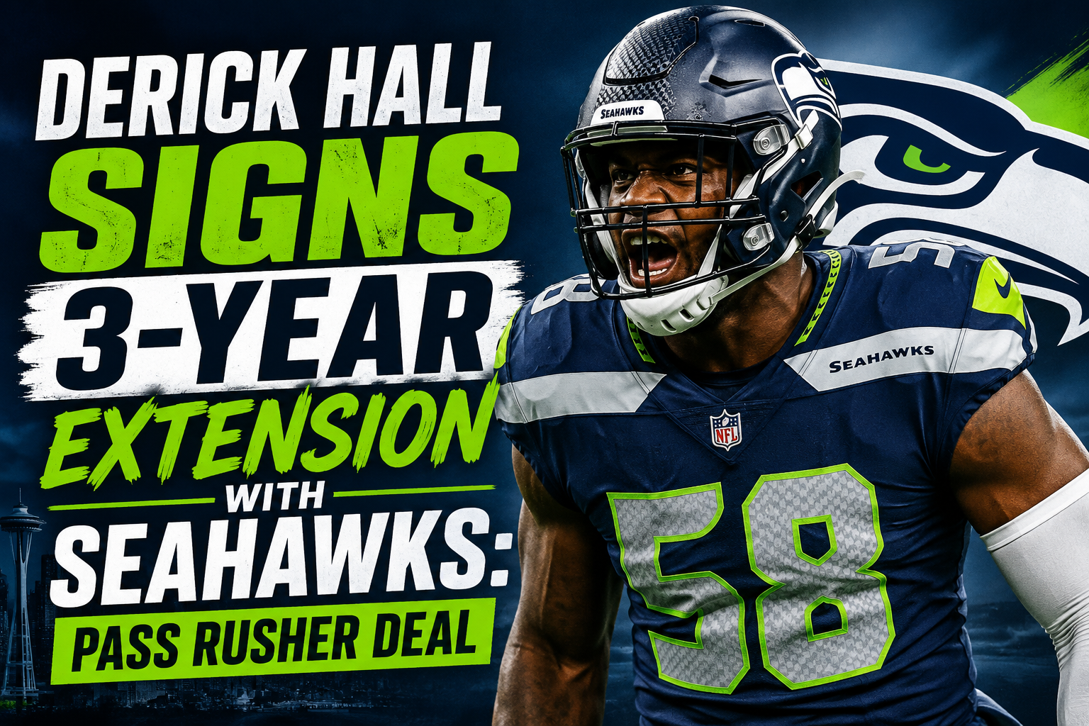 Derick Hall Seahawks extension