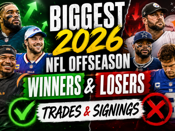 2026 NFL offseason winners losers